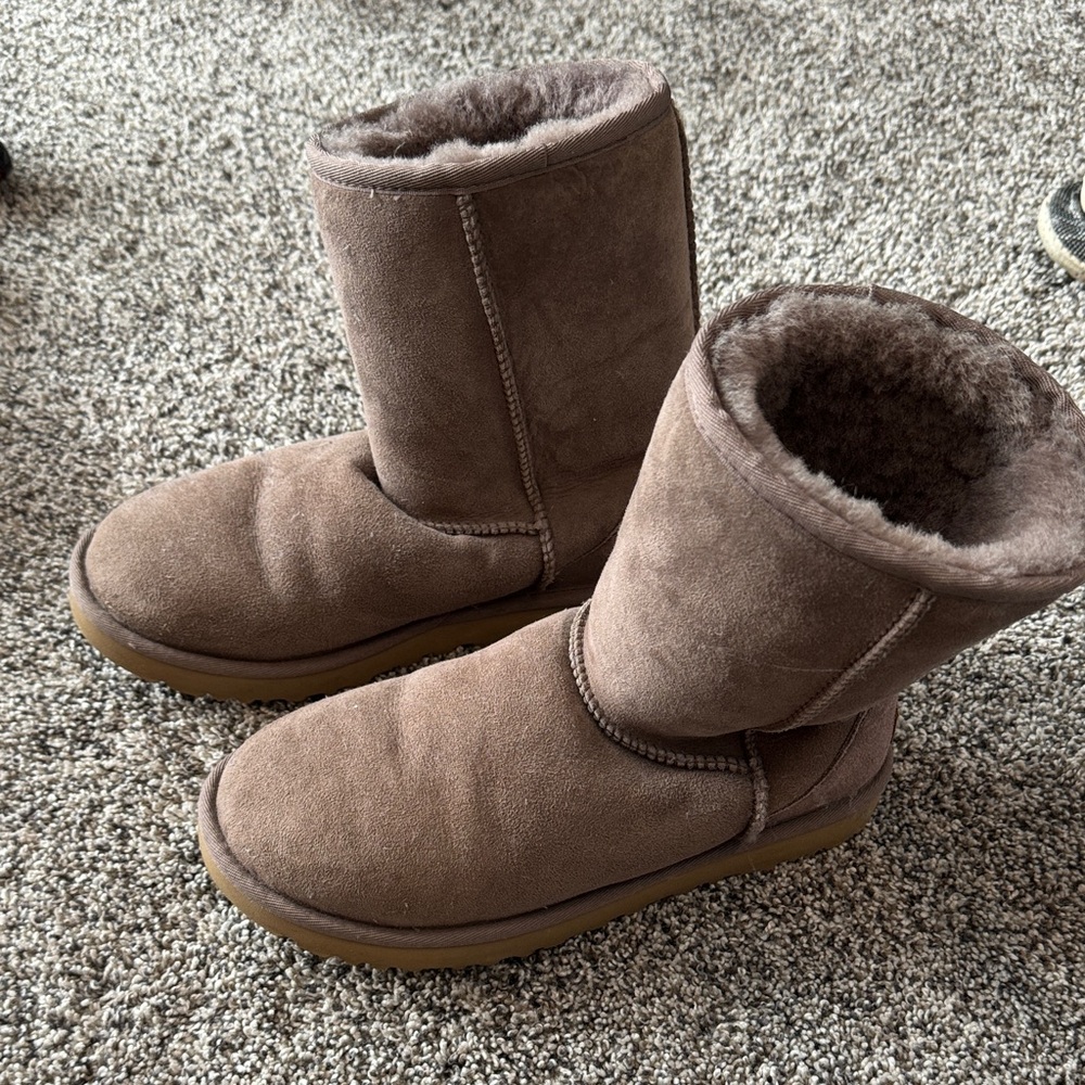 UGG Brown Suede Women's Boots